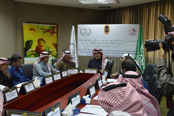  Organizing Committee of 2nd I.S.S.F Prince Nayef Skydiving Championship meets in