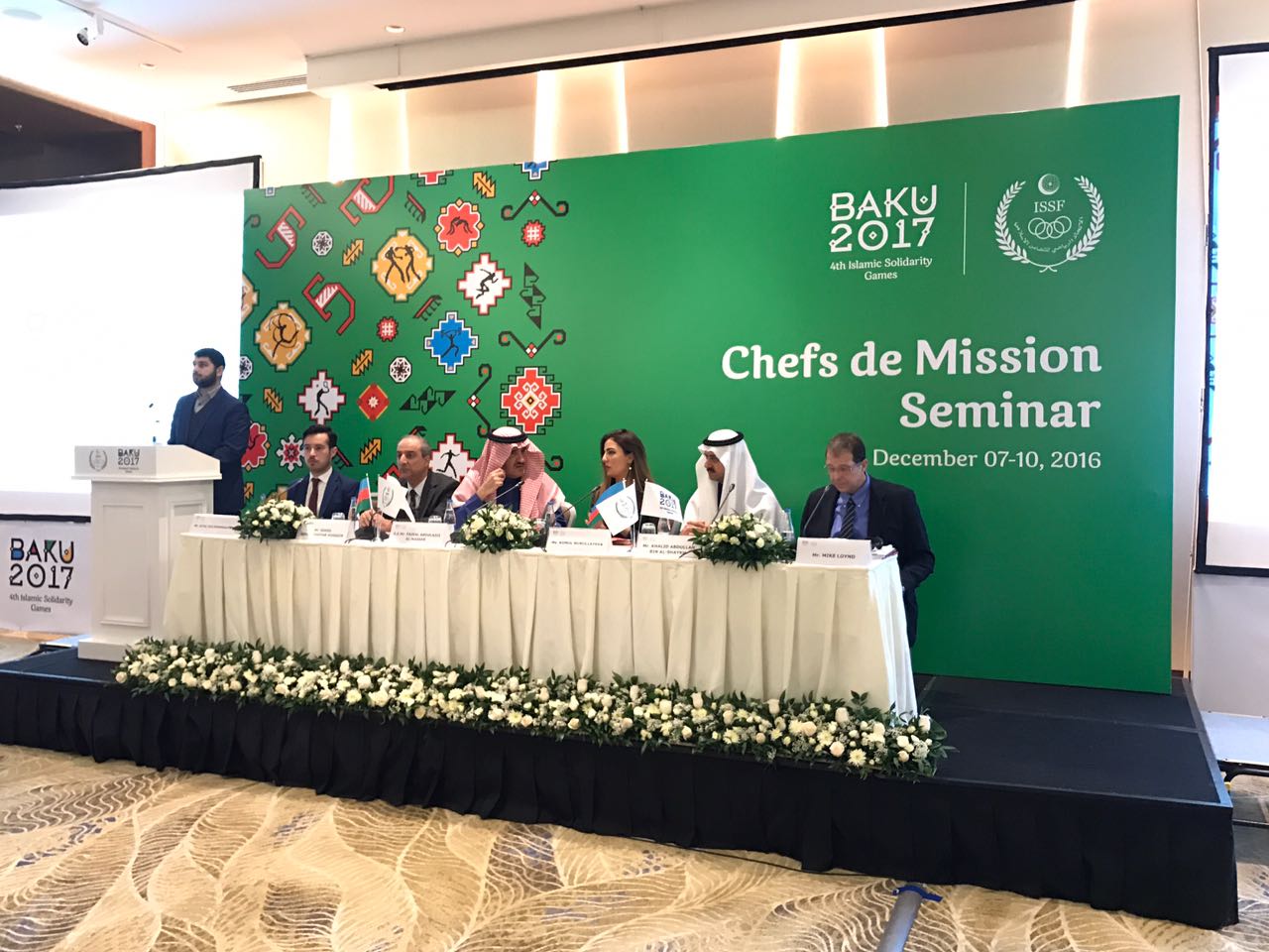  Baku 2017 Welcomes Chefs de Missions ahead of Islamic Solidarity Games