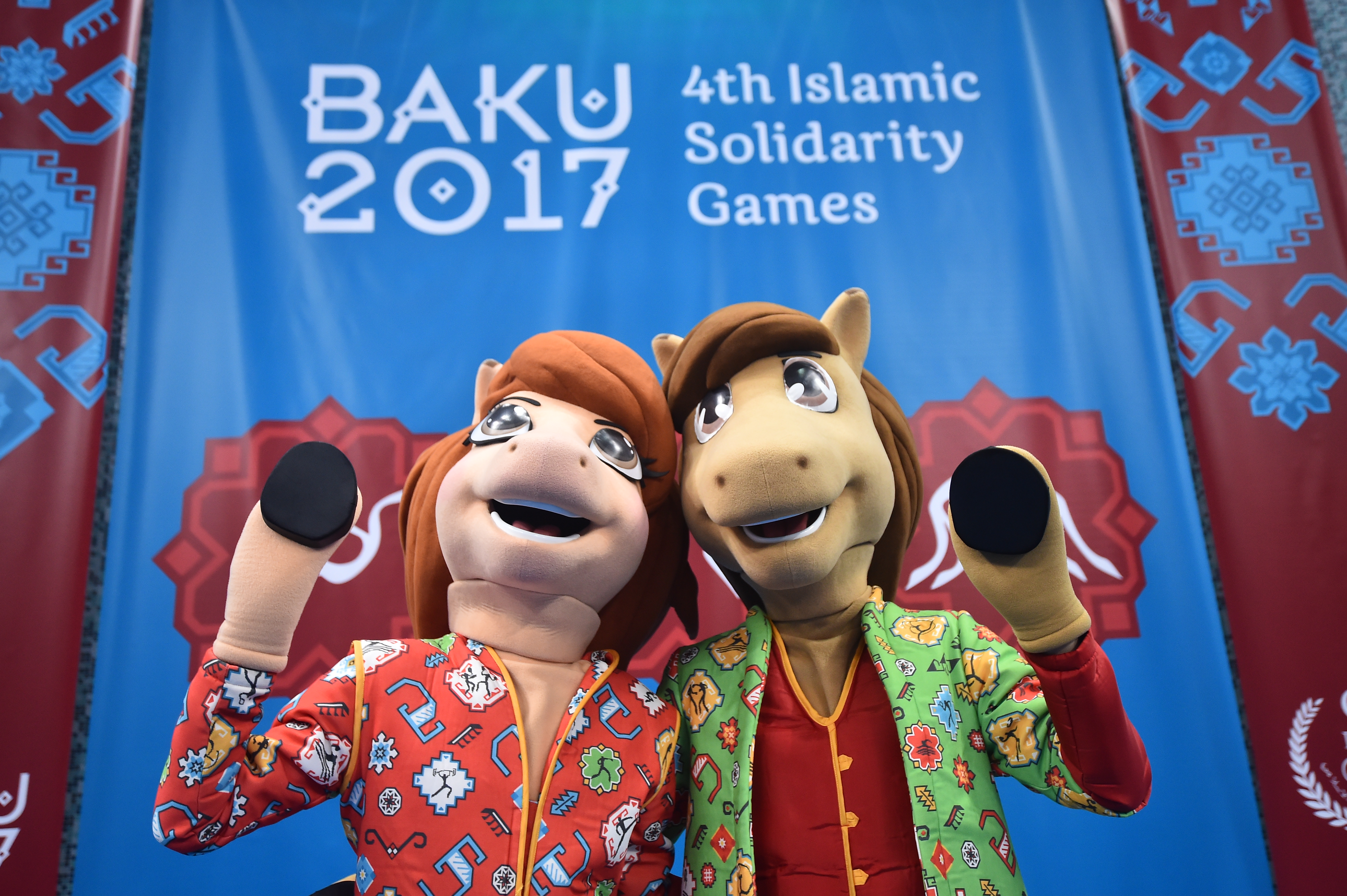  يتم عرض تمائم رسمية لدورة ألعاب التضامن الإسلامي الرابع باكو 2017