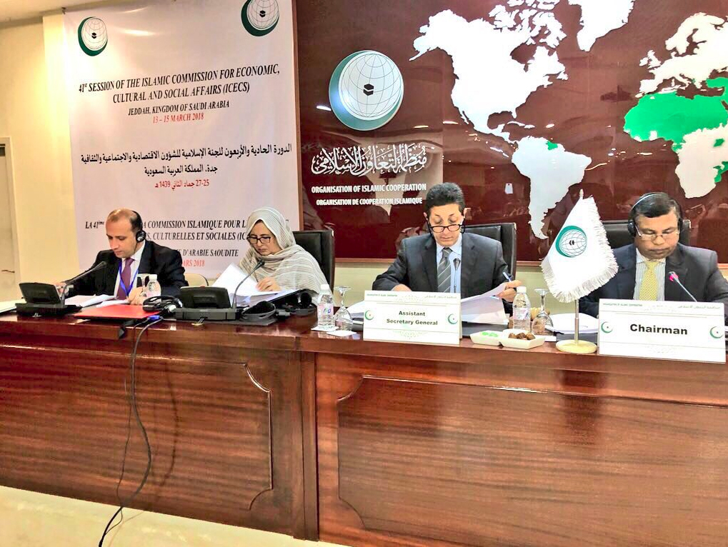  Réunions de la 41ème session du Comité islamique pour les affaires économiques, culturelles et sociales.