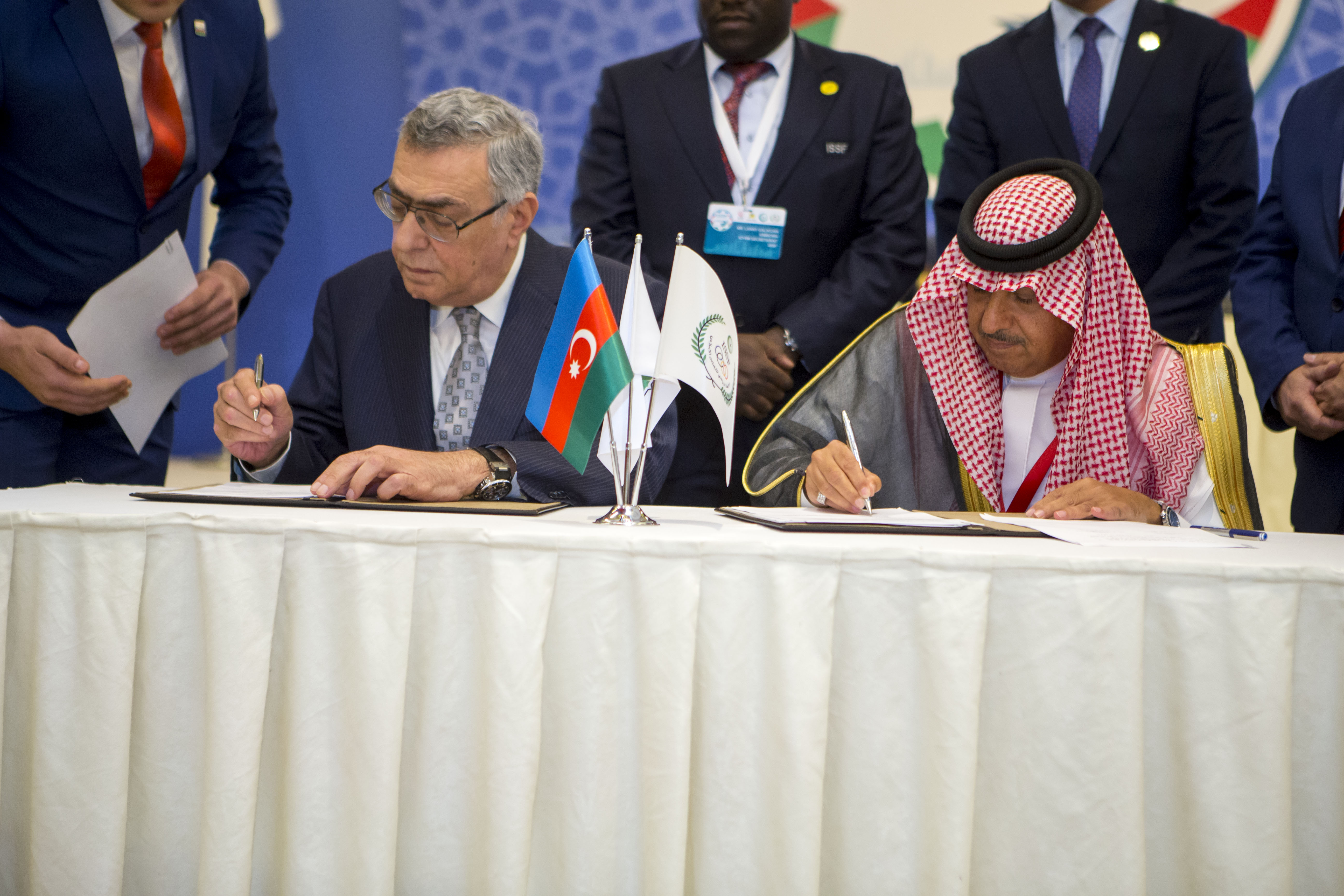  La Fédération signe un protocole d’accord avec le Comité Olympique d’Azerbaïdjan