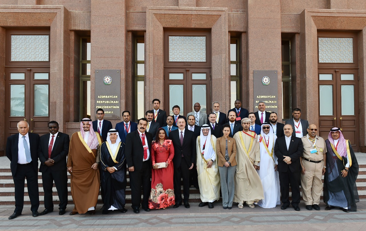  H.E. President of Azerbaijan meets with received the Ministers of Youth and Sports of the OIC Muslim States