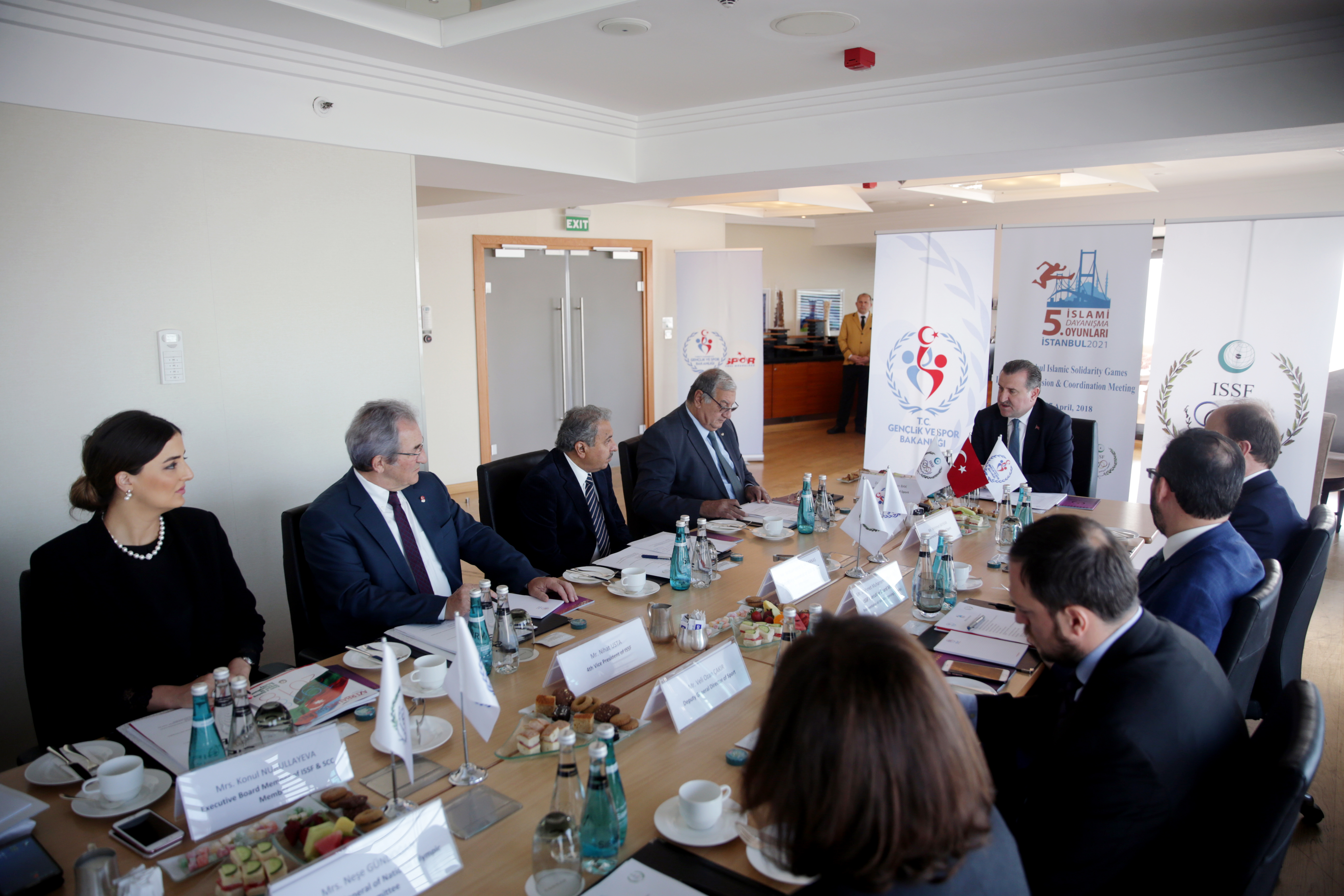  Première réunion de coordination pour les cinquièmes Jeux de la Solidarité islamique « Istanbul 2021 »
