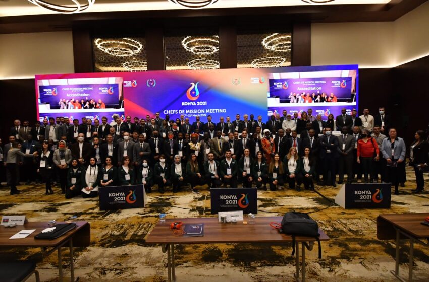  Réunion des chefs de mission pour les cinquièmes Jeux de la solidarité islamique de Konya 2021