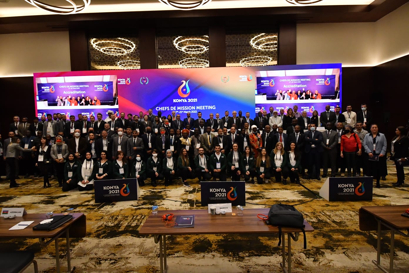 Réunion des chefs de mission pour les cinquièmes Jeux de la solidarité islamique de Konya 2021