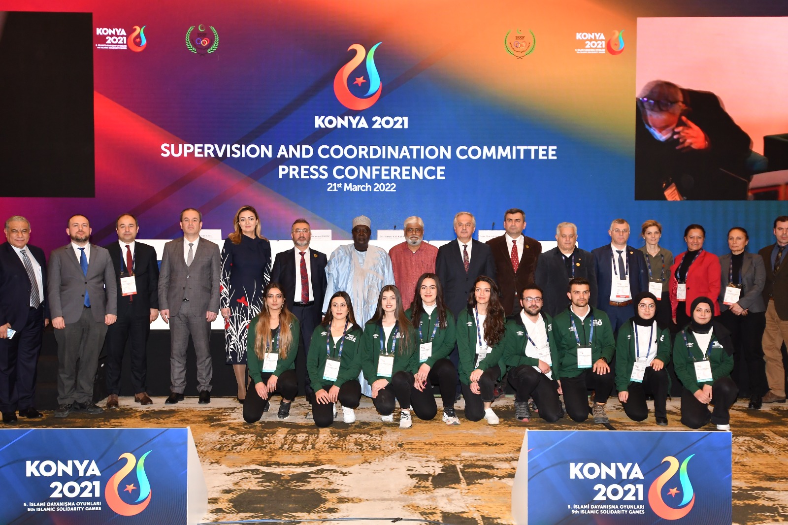 Konya 2021-Conférence de presse du CSC