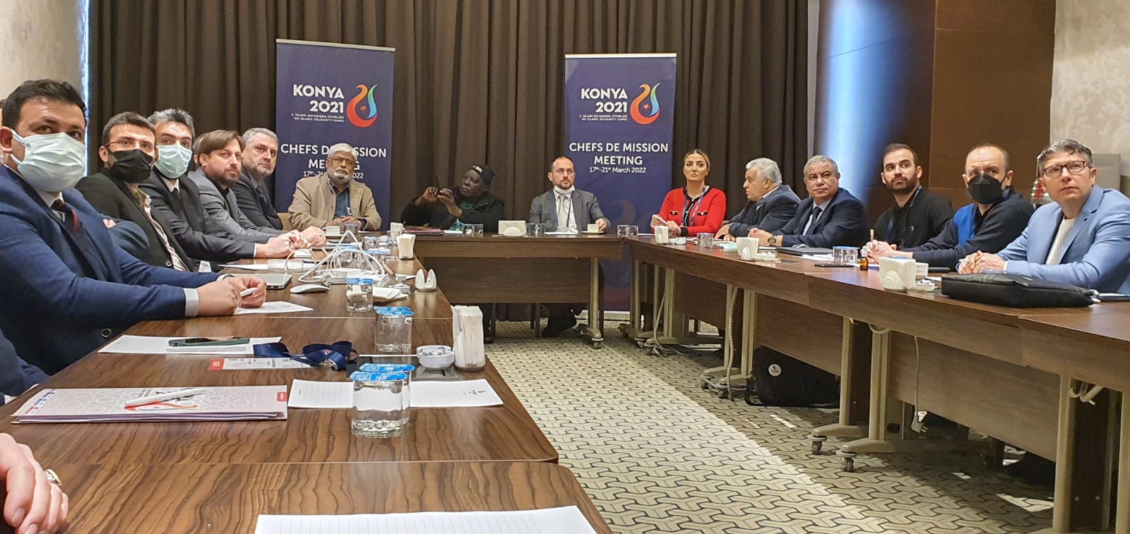 La Commission de Supervision et de Coordination rencontre le Comité d’Organisation de Konya 2021