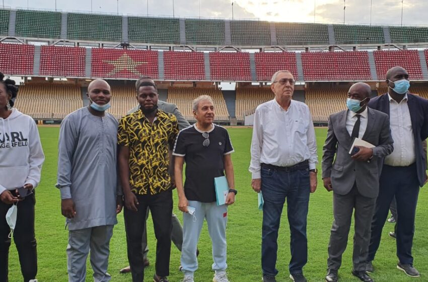  Visit to Ahmadou Ahidjo Stadium in Yaoundé